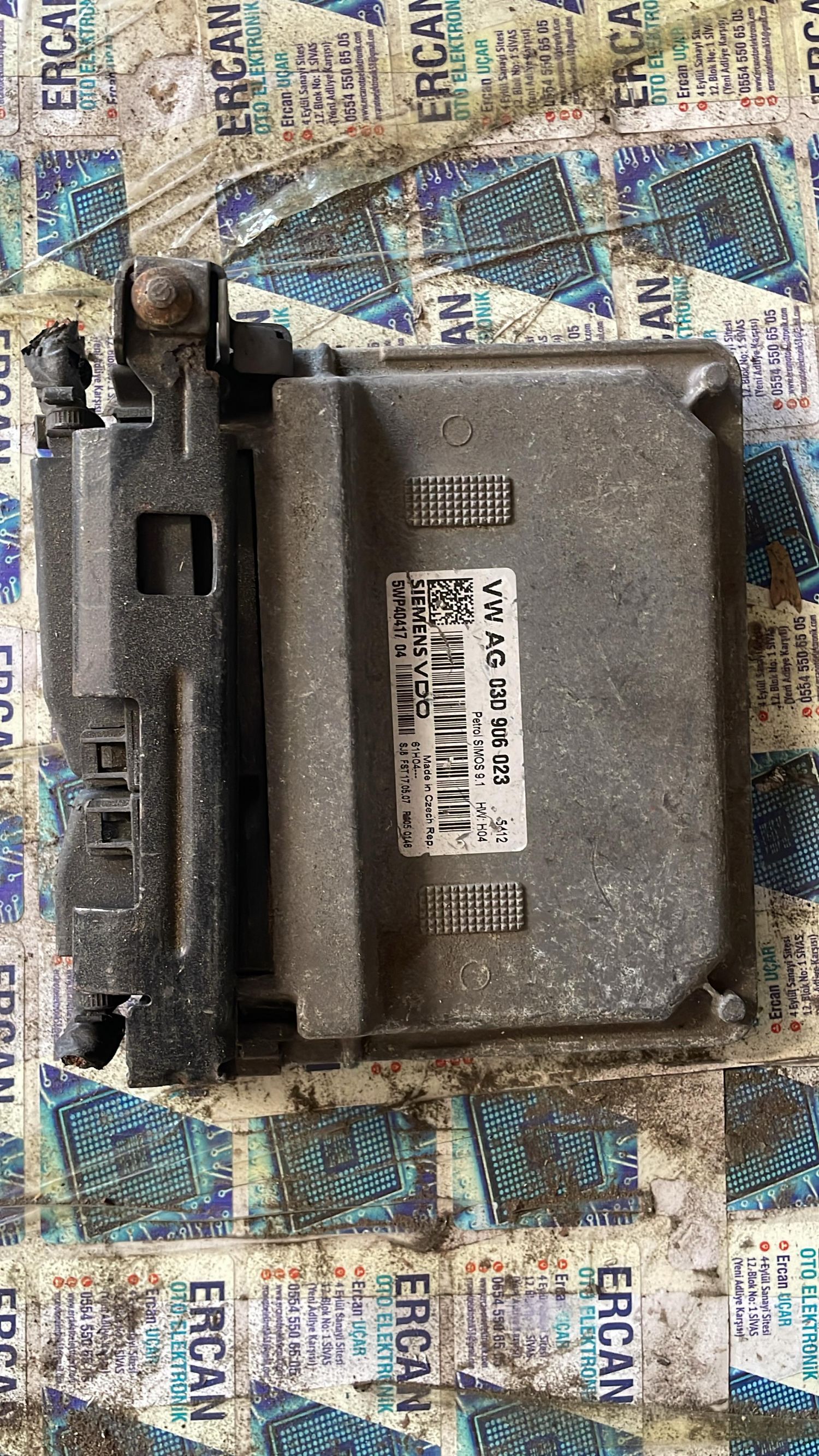 03d906023 VW POLO 1.2 Motor Beyni